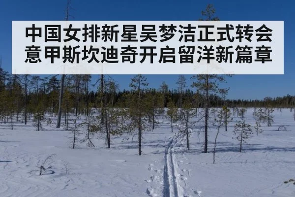 中国女排新星吴梦洁正式转会意甲斯坎迪奇开启留洋新篇章